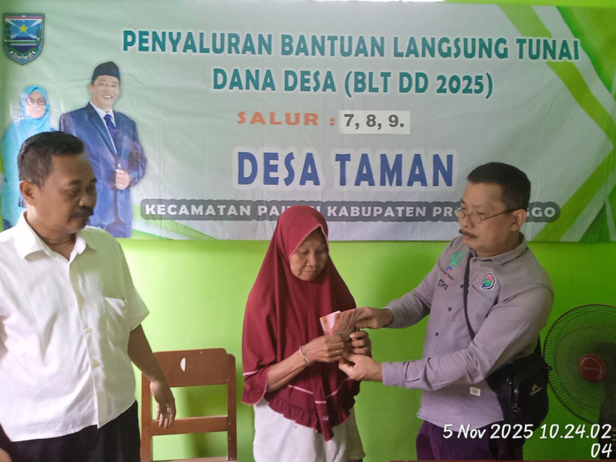 Penyaluran BLT DD salur 7,8,9 